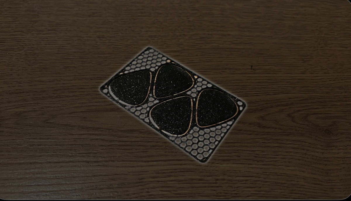 Guitar Pick Emergency Card