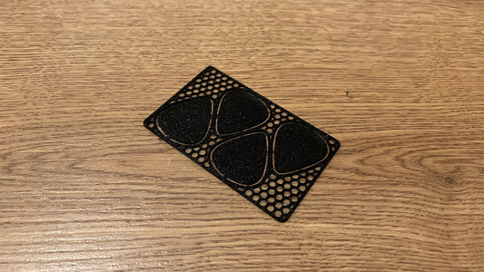Guitar Pick Emergency Card