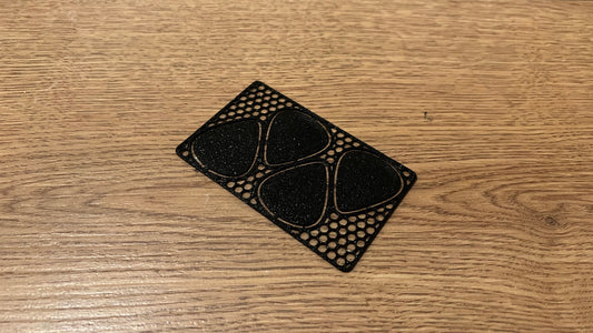 Guitar Pick Emergency Card